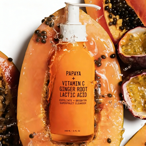 <span class=keywords><strong>Papaya</strong></span> Superfruit Vegan Gezichtsreiniger - milde exfoliërende olie-controlerende voedende & hydraterende gezichtsreiniger zonder de huidbarrière te beschadigen - Product Image 1