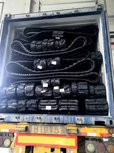 302.4D мини гидравлический экскаватор ходовая часть 250x109x37 гусеничные шасси резиновые гусеницы детали строительной техники - Product Image 6