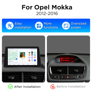 วิทยุติดรถยนต์ Junsun Wireless Carplay สำหรับ Opel Mokka ปี 2012-2016 พร้อมระบบนำทาง GPS เครื่องเล่นมัลติมีเดีย Android เครื่องเล่นวิดีโอ - Product Image 2