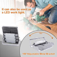 Luz de Calle LED Industrial IP65 de Alta Potencia para Iluminación de Áreas Rodantes 50W 100W 150W 200W para Exteriores
