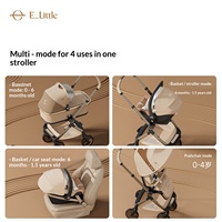 Poussette Bébé YiletuEMU Pro Max Légère Pliable en Alliage d'Aluminium, Double Sens, Haute Position, pour Voyages Urbains