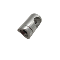 Profilés en alliage d'aluminium anodisé faciles à installer, résistants à l'eau, connexion de barre transversale de 16 mm/40 mm pour balcon et escalier
