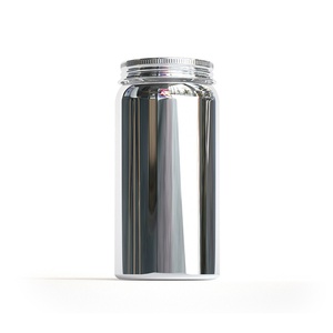 Botellas de Aluminio Electrochapadas Personalizadas, Botellas Metálicas para Píldoras, Vitaminas y Suplementos - Product Image 1