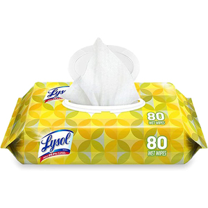 Lemon Disinfecting sanitizing Wipes Household Cleaning Wet Tissues Antibacterial Wet Wipes