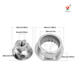 Muelas para molinillo de café Evsc, discos de molienda cónicos de acero inoxidable de 48 mm para molinillos de café - Product Image 1