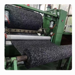 Rollos de Suelo Deportivo de Vinilo de 15 mm, Impermeables, Antideslizantes, Aislantes, con Absorción de Impactos, Baldosas SBR para Gimnasio, Hogar, Terraza, Parque - Product Image 4