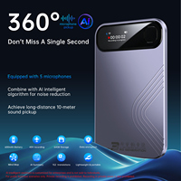 Enregistreur vocal IA avec traduction en 152 langues, écran LCD, autonomie 54H, batterie 600mAh, MP3 64 Go – Vente en gros et import en vrac