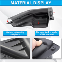 En stock ABS accessoires porte avant rangement poche porte côté Insert organisateur voiture porte boîte de rangement pour Ford Bronco