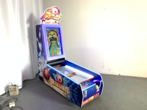 Macchina da Gioco per Interni per 1 Giocatore, Giochi per <span class=keywords><strong>Bambini</strong></span>, Macchina Soffiante, Mini <span class=keywords><strong>Bowling</strong></span> - Product Image 5