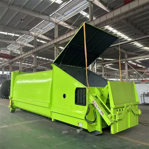 Estación de Compresión de Basura Móvil, Contenedor Compactador Desmontable, Estación Compactadora Móvil de 20 Metros Cúbicos, Motor Personalizado de 440V - Product Image 3