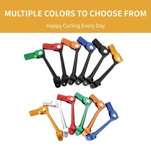 Palanca de Cambios Plegable de Aluminio CNC para Motocicleta Kayo Apollo <span class=keywords><strong>Bosuer</strong></span> 110/125/140/150/160/250cc, Palanca de Cambios para Motocross y <span class=keywords><strong>Pit</strong></span> Bikes - Product Image 6