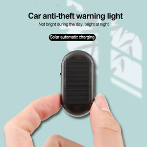 Luces de Navidad LED Solares Intermitentes al por Mayor, Sistema de Seguridad Antirrobo para Coche con Alarma Ficticia, Lámpara de Advertencia Inalámbrica Simulada - Product Image 5