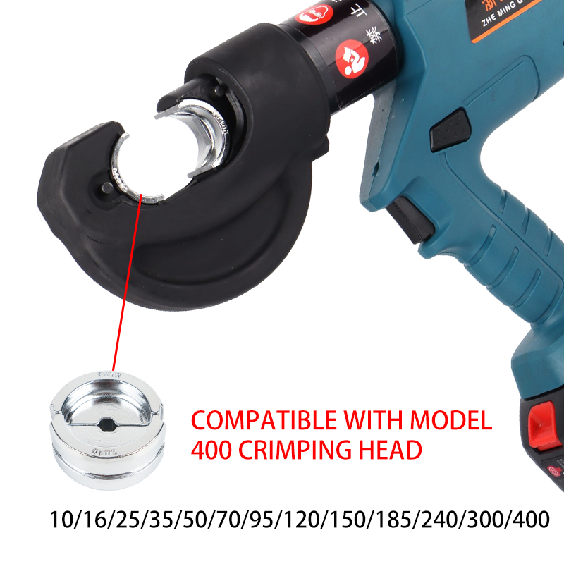 400 Lithium Battery Hydraulic Crimping Die10