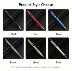 Bolígrafo de Metal Grabado con Láser Personalizado, 1.0 mm, Regalo Promocional, Logotipo Personalizado para Hoteles, Conferencias, Bolígrafos con Logotipo de Marca - Product Image 6