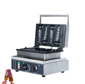 Bâton de gaufre antiadhésif en acier inoxydable en forme de pénis conçu sur mesure pour les machines à muffins et les gaufres. - Product Image 2