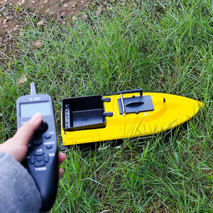 JF V80 Pilote Automatique Marin 500m 12V <span class=keywords><strong>GPS</strong></span> Plastique Télécommande Intelligente <span class=keywords><strong>Bateau</strong></span> à Appât pour Carpes Lumière Nocturne Capacité de Charge 2kg Croisière - Product Image 1