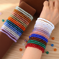 Perles de cristal facettées de couleur rubis de 2 mm, 3 mm, 3,5 mm et 10 mm pour bijoux et design créatif