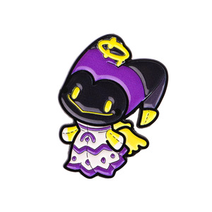 Broche Hell Inn, Badge en métal de dessin animé, Vente en gros, Logo personnalisable, Épingles de revers créatives en émail Kawaii pour collection de fans et cadeaux - Product Image 3