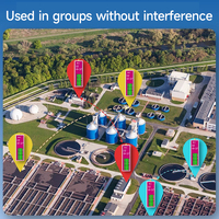 Interphone bidirectionnel sans fil 9-30V LORA avec module de commande de commutation 10A 10 nouveaux commutateurs de télécommande de relais d'alimentation en eau