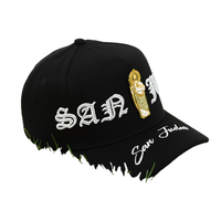 Gorra de Béisbol Personalizada de Cinco Paneles con Logotipo Bordado en 3D, Estilo Urbano, Visera Curva, Venta al Por Mayor OEM de Alta Calidad