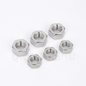 Écrous hexagonaux en acier inoxydable 304 M4 M6 M8 M10 DIN934 Métrique A2-70 Grade A Utilisation dans l'industrie de la construction - Product Image 3