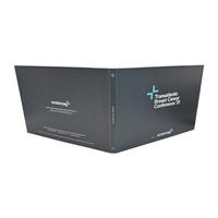 Brochure vidéo numérique personnalisée avec écran LCD créatif pour le marketing d'entreprise et de marque