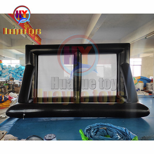 Sân chơi Huayue hoạt động thương mại điện ảnh di động chiếu chất lượng cao ngoài trời Tùy Chỉnh có thể gập lại màn hình phim bơm hơi - Product Image 5