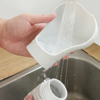 Bouteille d'eau portable en silicone écologique pour chiens et chats, utilisation en extérieur et en intérieur