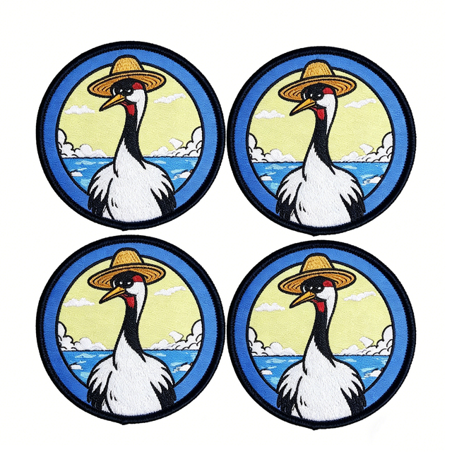 3D Flower Patches for Hats Custom Wholesale Designer Heat Press Appliques Clothing Iron on Luxury Embroidery