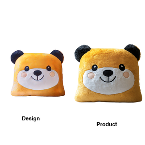 Cuscino peluche di fabbrica personalizzato farcito piccolo orso giocattolo - Product Image 2