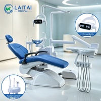 Ensemble complet d'équipement dentaire pour traitement dentaire, fauteuil dentaire électrique intégré pour clinique dentaire