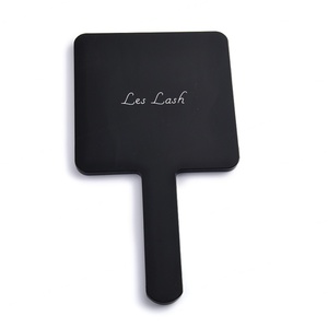 Popular Simple Design Fashion Black Wholesale Portable Hand Held Custom Makeup <b>Mirror</b> - Product Image 3