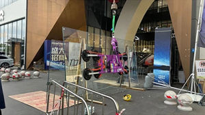 RDSE-1000 pompe de levage de mur de Type rabattable nouvelle condition composant de noyau grue verre ascenseur de tasse sous vide pour l'aspiration de rideau de construction - Product Image 4