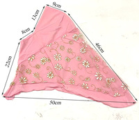 Hijab instantané pour filles Sharut, 2-7 ans, hijab musulman pour enfants, foulard instantané d'été pour filles, hijab musulman pour tous les jours