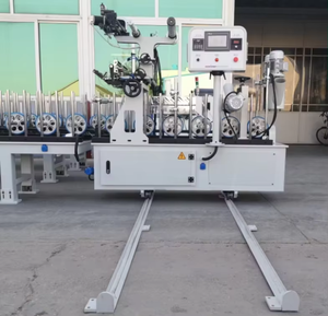 Machine d'enveloppement <span class=keywords><strong>de</strong></span> cadres <span class=keywords><strong>de</strong></span> portes en <span class=keywords><strong>bois</strong></span>/MDF/aluminium avec colle thermofusible PUR, machine d'enveloppement <span class=keywords><strong>de</strong></span> profilés <span class=keywords><strong>de</strong></span> cadres <span class=keywords><strong>de</strong></span> portes en film PVC/papier/placage - Product Image 2