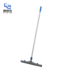 Nettoyeur de <span class=keywords><strong>vitres</strong></span> <span class=keywords><strong>professionnel</strong></span> pour hôtel, grattoir pour sols, long manche en aluminium, outil de <span class=keywords><strong>nettoyage</strong></span> en silicone - Écologique, durable pour un usage quotidien - Product Image 4