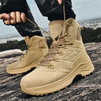 Bottes tactiques de randonnée en plein air de grande taille pour hommes, respirantes, vente en gros