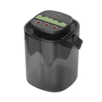 Humidificateur de bureau silencieux à trois jets de grande capacité 3L, alimenté par USB, avec minuterie, pour la maison, la chambre, le bureau, veilleuse, cadeau pour les mamans et les bébés