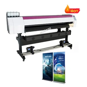 Harga terbaik 1.8m/6 kaki eco solvent printer dengan kepala format besar printer