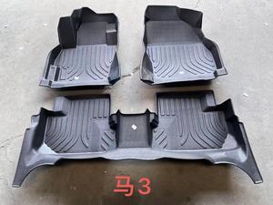 Alfombrillas de Coche Impermeables, Duraderas y de Alta Calidad, Alfombrillas Interiores de Tela Negra para Todo Clima para <span class=keywords><strong>bmw</strong></span> X5/BYD Sealion/Tank/Mazda 3 - Product Image 5