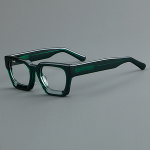 Figroad, monturas de gafas ópticas cuadradas <span class=keywords><strong>Retro</strong></span> para hombre y mujer, gafas graduadas a la moda, lentes transparentes, montura de gafas Unisex - Product Image 5