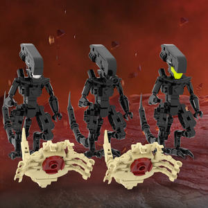 MOC briques MOC1565 337 pièces Alien personnage Mini bricolage blocs de construction ensembles éducatifs enfants jouets - Product Image 2