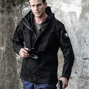 Veste de combat <span class=keywords><strong>M65</strong></span> en tissu camouflage pour hommes Veste imperméable d'extérieur printane65 Veste de terrain Veste camouflage pour hommes - Product Image 4