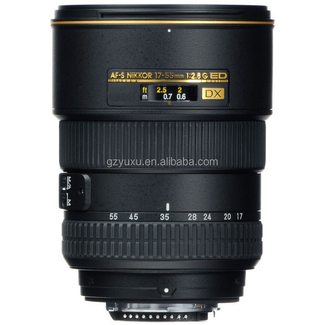 Used AF-S DX Zoom 17-55mm F/2.8G IF-ED Standard Zoom Lens DSLR Camera Photography Lens