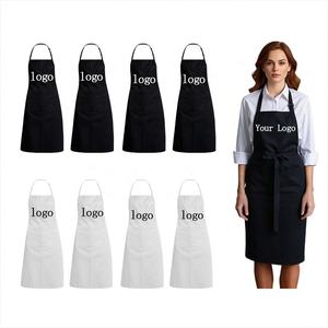 Tablier de cuisine pour femmes Publicité d'affaires Cadeau promotionnel Restaurant Cuisine Tabliers de cuisine Tablier de jardinage Logo personnalisé - Product Image 1