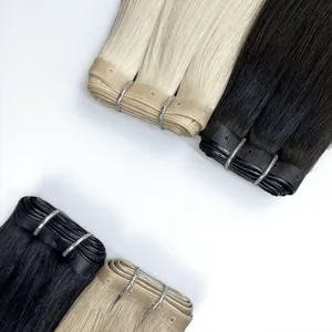 Extensiones de Cabello Europeas Tipo Mariposa, 100% Cabello Humano Virgen, Trama Genius, Proveedor Mayorista para Salón 2025 - Product Image 2
