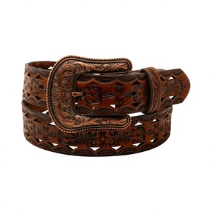 European Style Vintage Unisex Cow Hide Solid <b>Belt</b> with Steel Square Buckle Waterproof Eco-Friendly Custom Length - Product Image 1