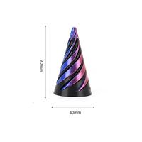 Offre Spéciale : Figurines et objets de collection Anime imprimés en 3D – Jouets anti-stress spirale à rotation fluide, Matériau durable, Indispensable