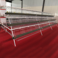 Vente en gros de cages à poules pondeuses de 10 000 unités, système d'abreuvement pour l'élevage avicole, capacité 128/160, cage à poules en batterie galvanisée