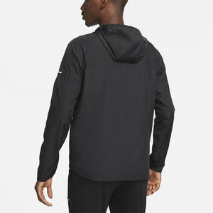 OEM Custom Logo Windbreaker Outdoor <b>Jacket</b> With Hood Solid Color <b>Jacket</b> for <b>Men</b> - Product Image 4